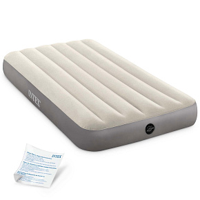 Velour Inflatable Mattress 191x99 cm INTEX 64101