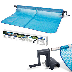 Solar pool cover roller for frame pools 274–488 cm INTEX 28051 Solar pool cover roller for frame pools 274–488 cm INTEX 28051