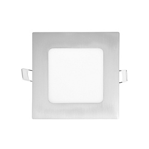 Ecolite  LED-WSQ-6W/27/CHR LED svítidlo vestavné čtvercové RAFA, 12x12cm, 6W, 