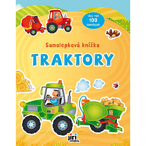 Knížka samolepková Traktory Knížka samolepková Traktory
