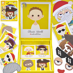 CLASSIC WORLD Magnetická skládačka Móda Fotografie Chlapci 32 ks. CLASSIC WORLD Magnetická skládačka Móda Fotografie Chlapci 32 ks.