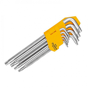 WT2154 - Klíče torx sada 9 ks (T10-T50), Cr+V WT2154 - Klíče torx sada 9 ks (T10-T50), Cr+V