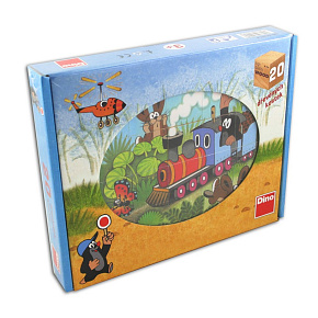 Kubus Krtek a dopravní prostředky 20 kostek (8590878642058) Kubus Krtek a dopravní prostředky 20 kostek (8590878642058)