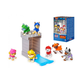 Figurka Tlapková patrola/Paw patrol Odvážní rytíři plast mix druhů v krabičce 6,5x9,5cm