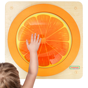 MASTERKIDZ Vzdělávací Smyslová Tabule Pomeranč