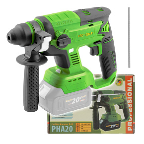 Aku vrtací kladivo Procraft PHA20 (bez baterie a nabíječky) SDS Plus