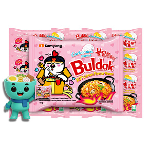 Degustační balíček 10x Samyang Hot Chicken Carbonara 130g