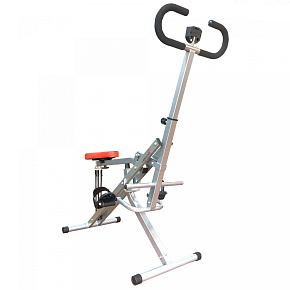 I-Kracht KT-00131: Total Fitness Crunch s digitálním monitorem stříbrný