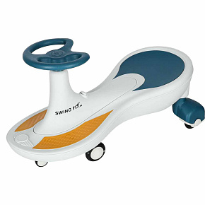 Gravitační jezdítko LED Swing Fix S4 svítící kola s hudbou hrající 76cm modro-bílé max 100kg
