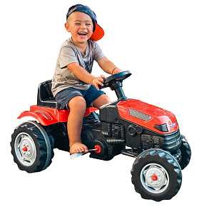 WOOPIE Traktor na Pedály Farmer GoTrac Traktor Tichá Kola WOOPIE Traktor na Pedály Farmer GoTrac Traktor Tichá Kola