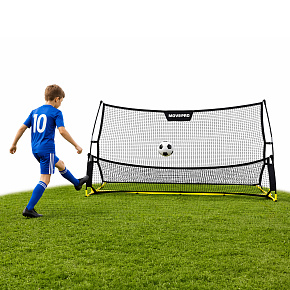 Oboustranný fotbalový trenažér Rebounder pro trénink střel 220x120 cm MOVEPRO Oboustranný fotbalový trenažér Rebounder pro trénink střel 220x120 cm MOVEPRO