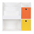 Wooden Shelf for Children Kids Cabinet Organizer with Compartments ECOTOYS