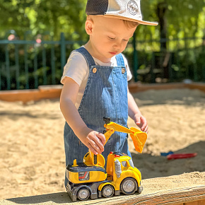 WOOPIE Bagr City Truck Zvukové a Světelné Efekty