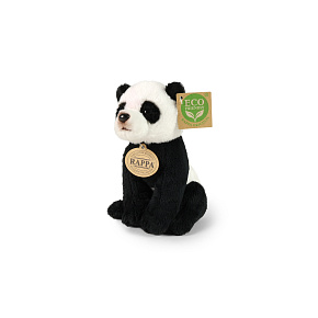 Plyšová panda sedící 15 cm ECO-FRIENDLY