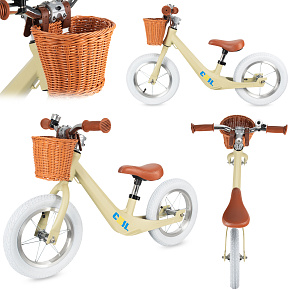 Lebula odrážedlo magnéziové s košíkem zelené