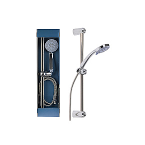 Koupelnová sada - Sprchová hlavice a hadice s držákem 5 funkcí Koupelnová sada - Sprchová hlavice a hadice s držákem 5 funkcí