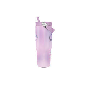 Hrnek cestovní s uchem s brčkem 850ml K-pop Demon Hunters/Lovkyně démonů kov/plast 24cm v sáčku Hrnek cestovní s uchem s brčkem 850ml K-pop Demon Hunters/Lovkyně démonů kov/plast 24cm v sáčku