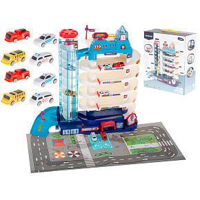 Parkovací garáž 5 úrovní elektrický výtah podložka 8 aut