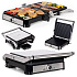 Electric Contact Grill Ribbed Panini Sandwich Maker 2000W KADEN