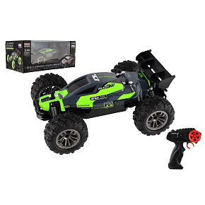Auto RC Buggy rychlostní 2,4GHz plast 25cm na baterie zelené v krabici 31x14x18cm Auto RC Buggy rychlostní 2,4GHz plast 25cm na baterie zelené v krabici 31x14x18cm