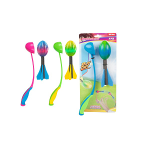 Šipka házecí pěnová + startér 19cm 3 barvy na kartě Šipka házecí pěnová + startér 19cm 3 barvy na kartě