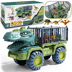WOOPIE Nákladní auto Dinosaurus Transportér Figurky