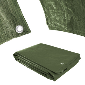 Plachta Procraft GT3x5 120g/m2 nepromokavá s oky 3x5 m zelená Plachta Procraft GT3x5 120g/m2 nepromokavá s oky 3x5 m zelená