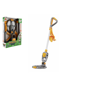 Detektor kovů/hledačka pokladů plast 65cm na baterie se světlem se zvukem v krabici 23x33x7cm