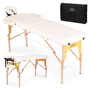 Wooden Massage and Rehabilitation Table 2-Section Foldable in Suitcase + Bag ModernHome Wooden Massage and Rehabilitation Table 2-Section Foldable in Suitcase + Bag ModernHome