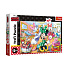 Puzzle Minnie Disney v salónu krásy 41x27,5cm 100 dílků v krabici 29x19x4cm