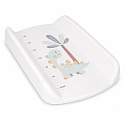 Přebalovací podložka pevná profilovaná nástavba 85x50 cm na postýlku komodu dinosauři ECOTOYS