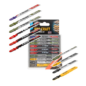 Sada pilových listů do přímočaré pily Procraft JB10 Sada pilových listů do přímočaré pily Procraft JB10