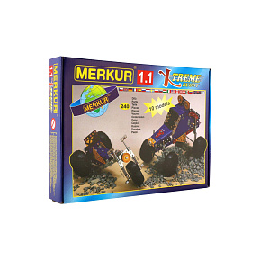 Stavebnice MERKUR 1.1 10 modelů 240ks v krabici 36x26,5x5,5cm Stavebnice MERKUR 1.1 10 modelů 240ks v krabici 36x26,5x5,5cm