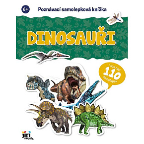 Poznávací samolepková knížka Dinosauři Poznávací samolepková knížka Dinosauři