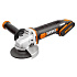 WX800 - Aku úhlová bruska 20V 115mm 2x2Ah - Powershare