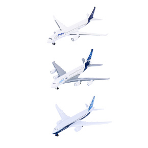 Letadlo kovové 11 cm 3 druhy