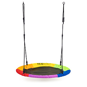Zahradní houpačka ptačí hnízdo 100 cm barevná ECOTOYS Zahradní houpačka ptačí hnízdo 100 cm barevná ECOTOYS