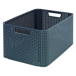 Úložný box STYLE L tmavě šedý