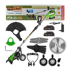 Aku vyžínač Procraft PTA-25-2B