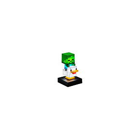 Lampička Chicken Jockey Minecraft na baterie v krabičce 10,5x14x9cm Lampička Chicken Jockey Minecraft na baterie v krabičce 10,5x14x9cm