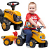 FALK Traktůrek JCB Oranžový s Přívěsem od 1-3 let