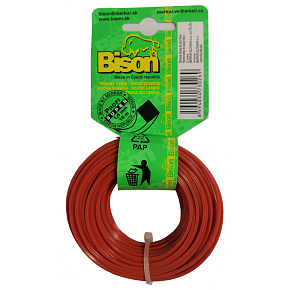 SUPER PROFI (oranžová)- čtyřhranný profil 2,0mm 100m