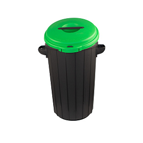 Eco Solution – Odpadkový koš s víkem 35L - Zelený