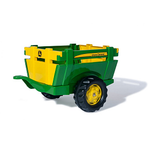 Rolly Toys John Deere Přívěs rollyTrailer FarmOtevírací Bočnice Rolly Toys John Deere Přívěs rollyTrailer FarmOtevírací Bočnice