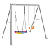 Double Garden Swing Playset for Kids with Nest Swing INTEX 44126