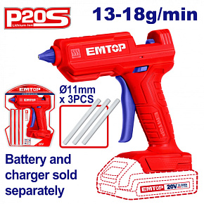 Aku tavná pistole 13-18g/min 20V solo