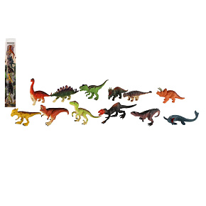 Dinosaurus 6 ks plast 2 druhy v blistru 7x43cm Dinosaurus 6 ks plast 2 druhy v blistru 7x43cm