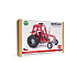 Stavebnice MERKUR 057 Traktor s řízením 208ks v krabici 26x18x5,5cm
