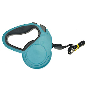 Samonavíjecí vodítko pro psy DOGS 3m, max 10kg - Světle šedé Samonavíjecí vodítko pro psy DOGS 3m, max 10kg - Světle šedé