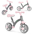 Balance bike for children, EVA wheels, adjustable seat, gray, ECOTOYS